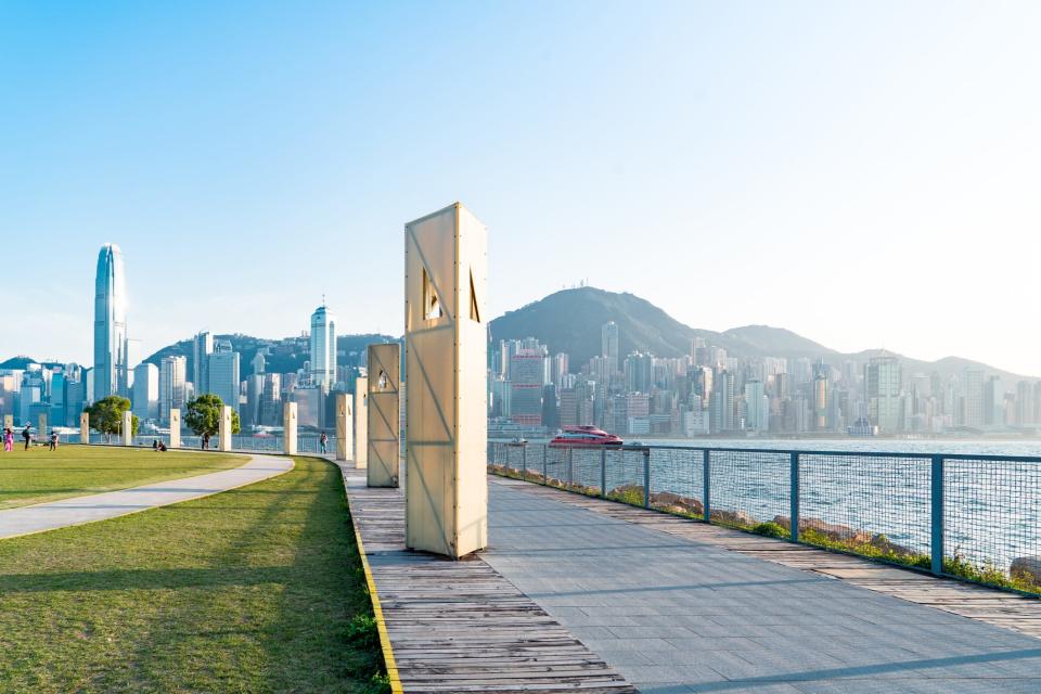 Harbor at West Kowloon Cultural District, Hong Kong