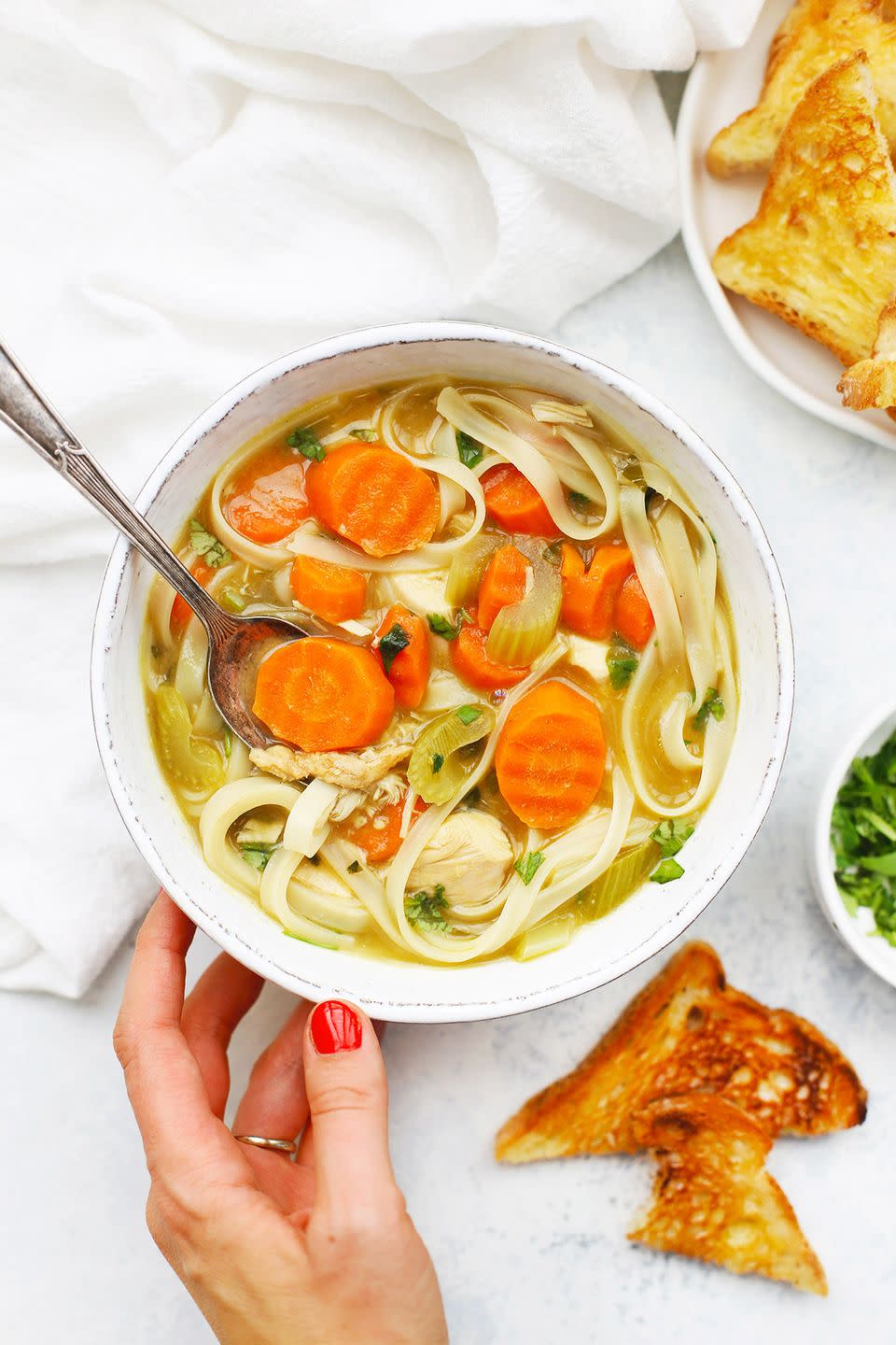 Ginger Chicken Noodle Soup