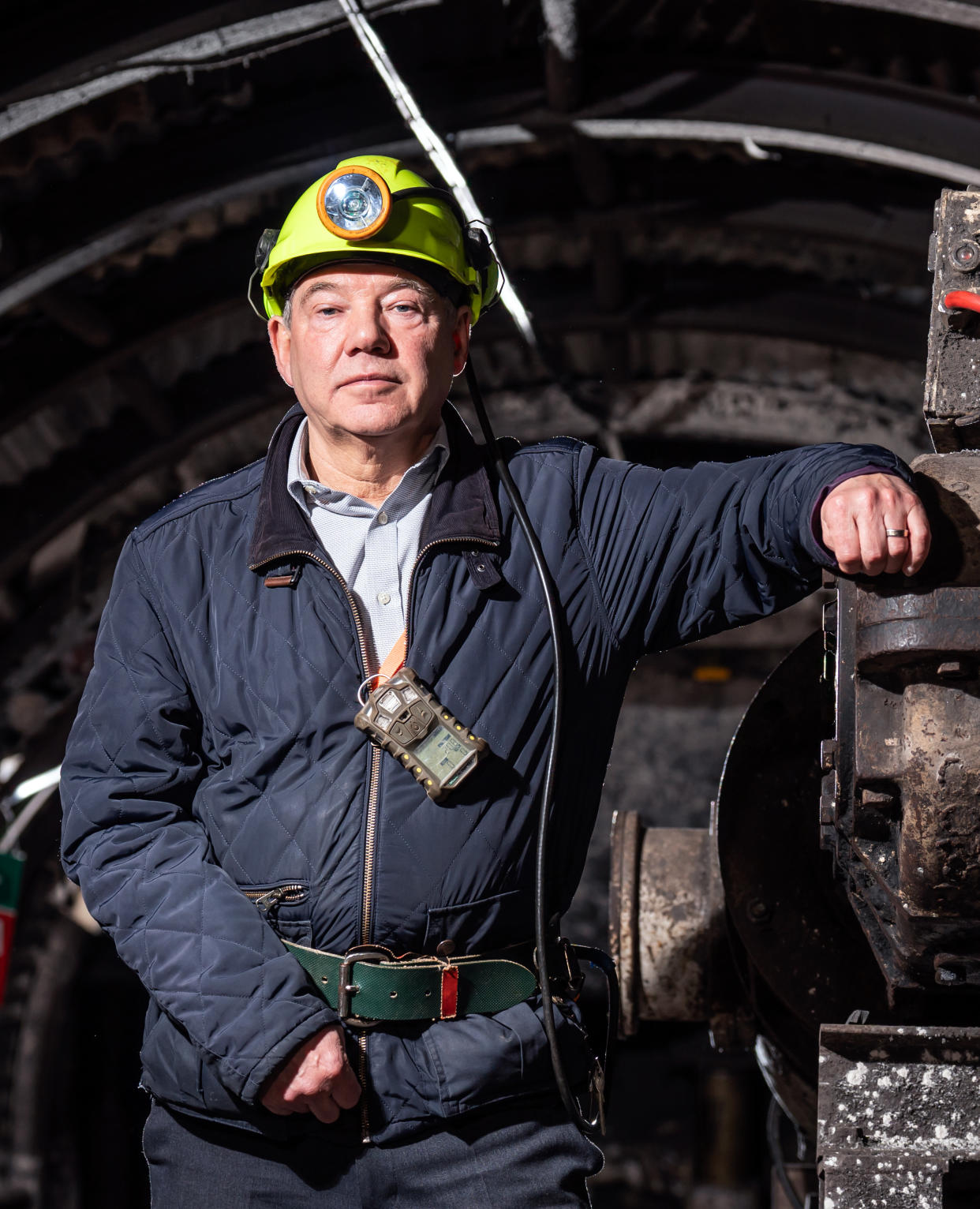 Shaun McLoughlin is now the mine director at the National Coal Mining Museum, which is located at the former Caphouse Colliery, in Wakefield (Danny Lawson/PA)