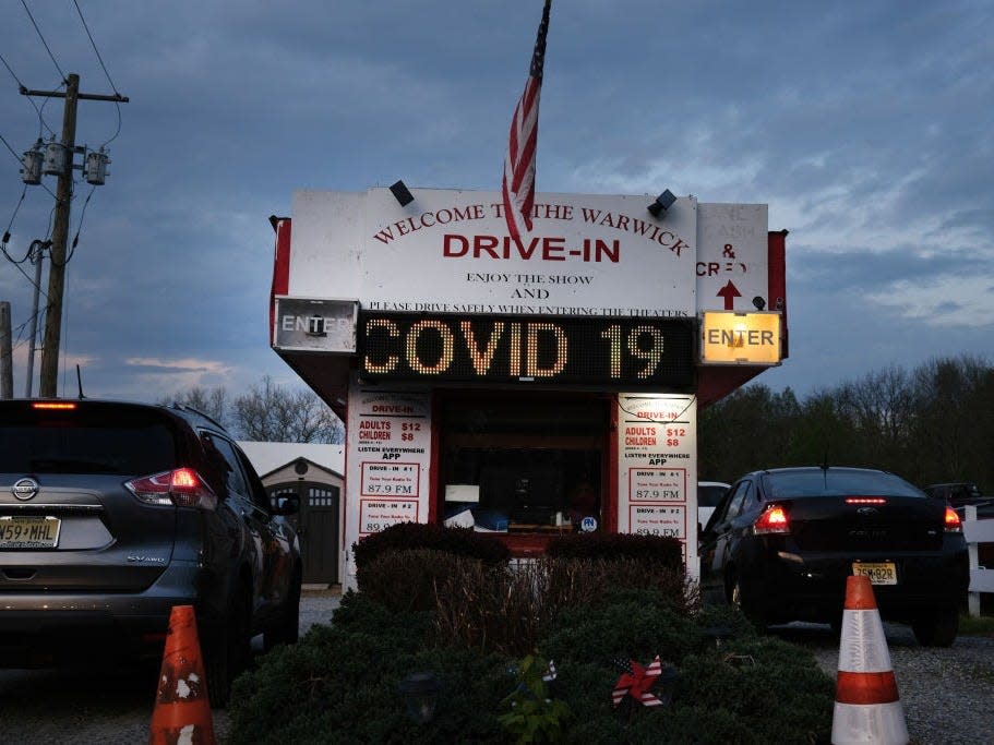 drive in movie theater coronavirus