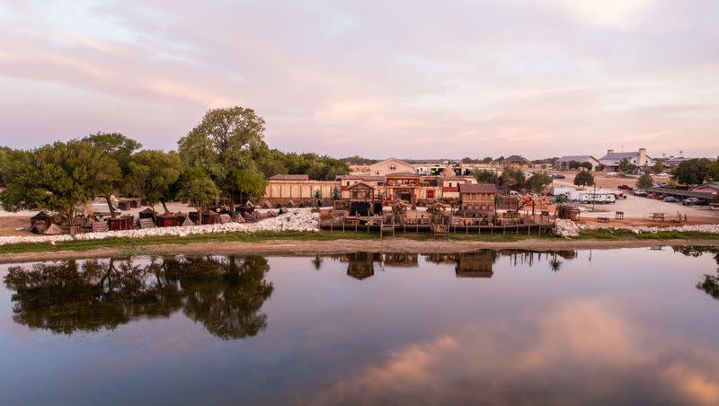 “The Chosen” television series has built a Biblical village set at The Salvation Army’s Camp Hoblitzelle in Midlothian, Texas, on Monday, Aug. 15, 2022.