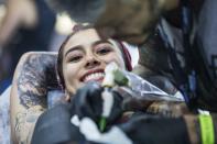 <p>Zum bereits 27. Mal findet vom 4. bis 6. August in Berlin die Tattoo-Messe in der Arena Berlin statt. Wer diesen Sommer Lust verspürt, sich eine Tätowierung stechen zu lassen, kann dies bei dem dreitägigen Event tun. Tagestickets kosten rund 20 Euro. (Bild: dpa) </p>