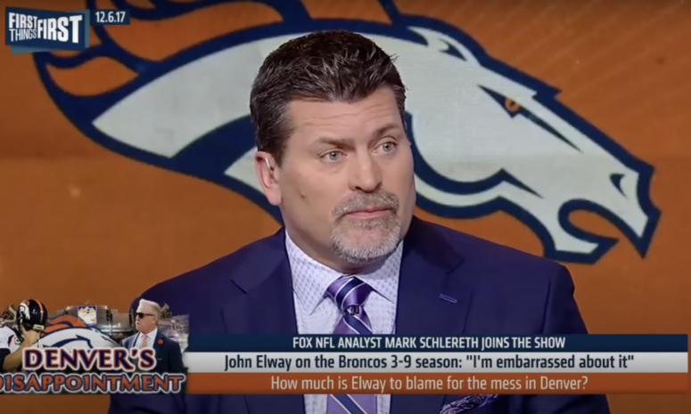 Mark Schlereth on Fox Sports.