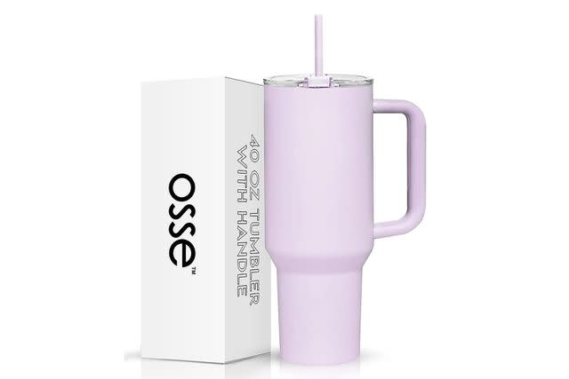 Owala Stainless Steel Travel Tumbler / 40oz / Color: Bunny Hop