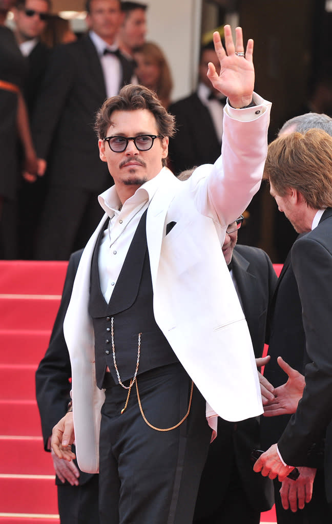 Cannes Film Festival 2011 Johnny Depp