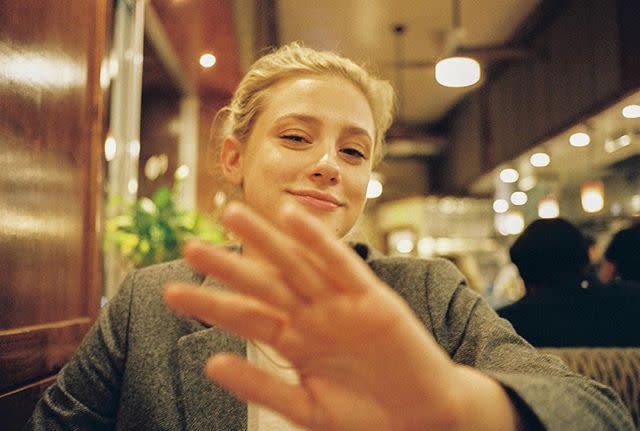 Lili Reinhart's Late-Night Meal Shot: November 28, 2017