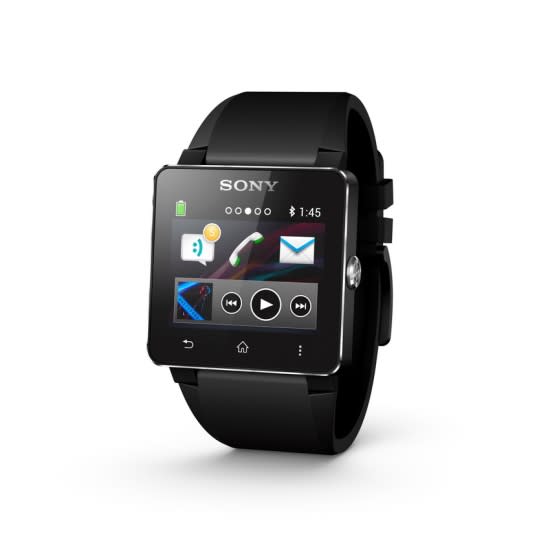 史上第一支具備NFC技術的防水智慧手錶 Sony SmartWatch 2
