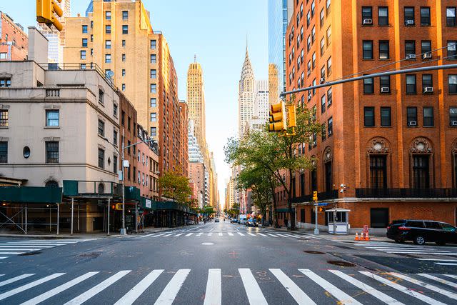 <p>getty</p> Stock image of NYC Financial District