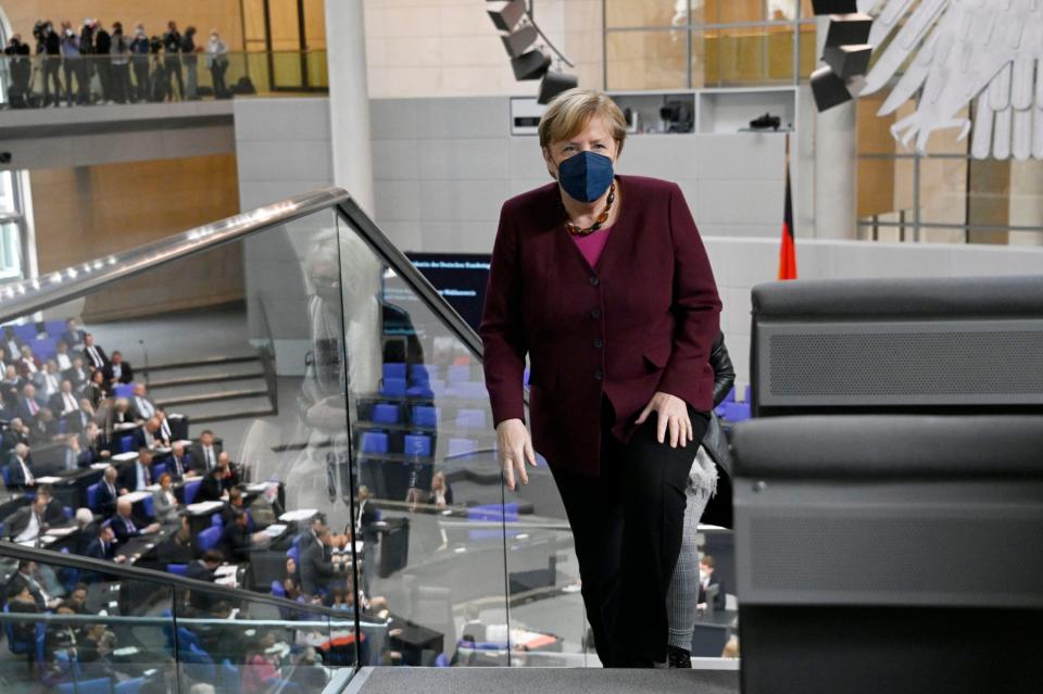 Die scheidene Bundeskanzlerin Angela Merkel. (Bild: Business Insider)