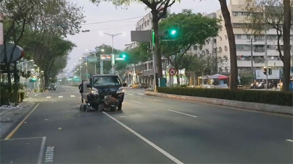 送菜車撞送報機車 67歲送報員撞飛送醫不治