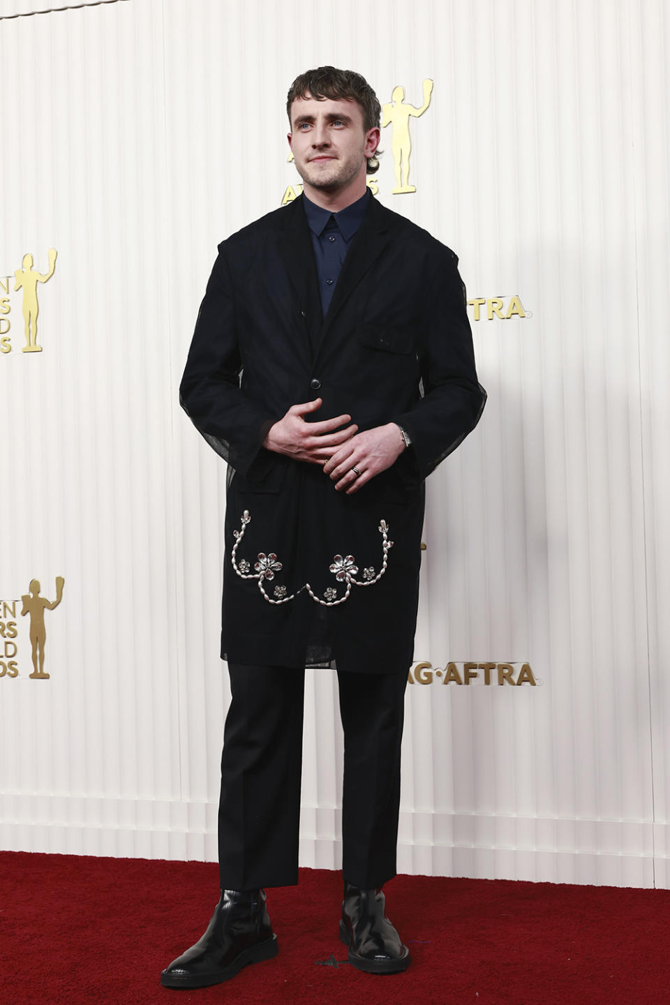 LOS ANGELES, CALIFORNIA - FEBRUARY 26: Paul Mescal attends the 29th Annual Screen Actors Guild Awards at Fairmont Century Plaza on February 26, 2023 in Los Angeles, California. (Photo by Emma McIntyre/FilmMagic)