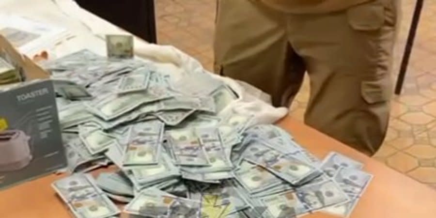 Almost $1 million was found in the possession of the former head of the Chernihiv Oblast Military Medical Commission