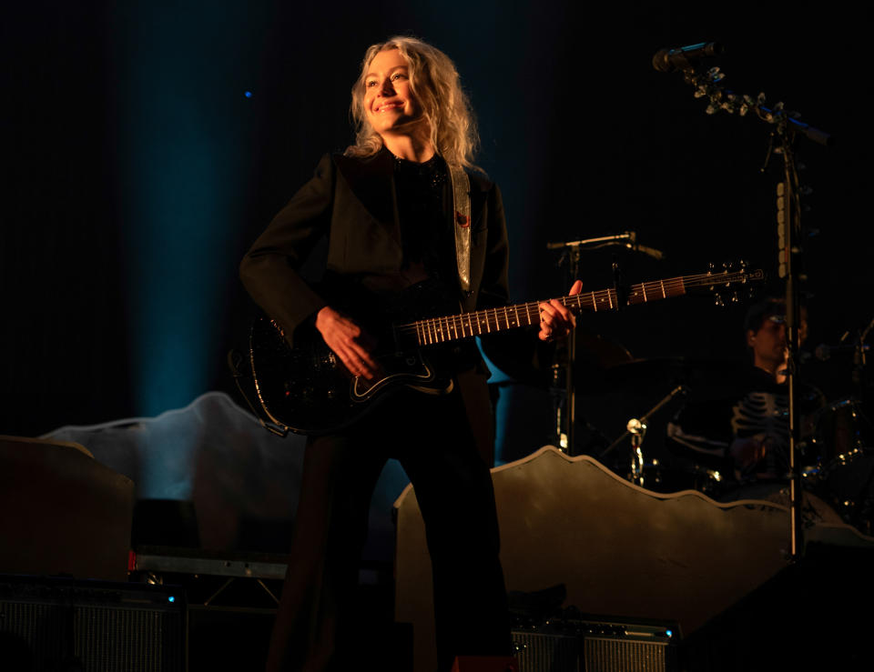 <p>Phoebe Bridgers brings her tunes to the Glastonbury festival in England on June 24.</p>