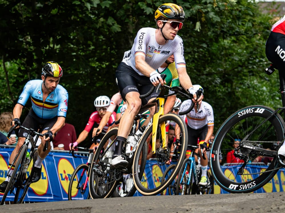 Michel Heßmann steht vor der Rückkehr ins Peloton (IMAGO/Arne Mill)