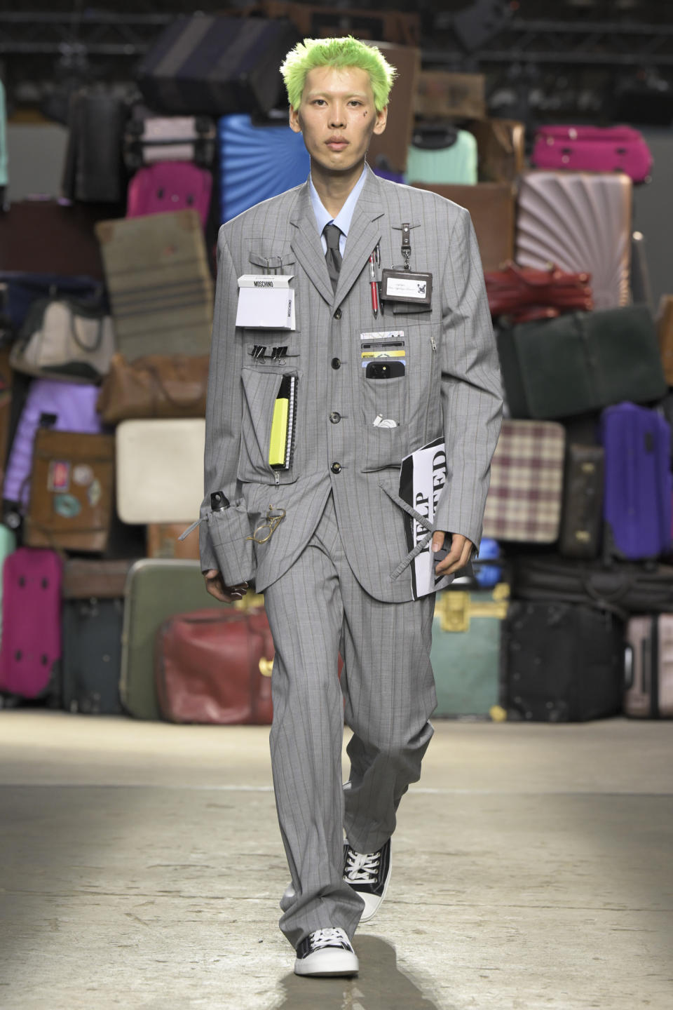 Moschino Spring 2025 Men's Collection at Milan Fashion Week