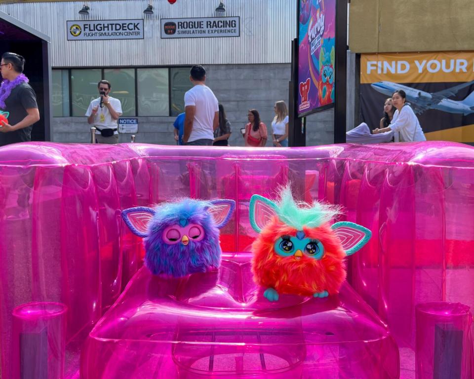 The new 2023 Furby was unveiled at VidCon.