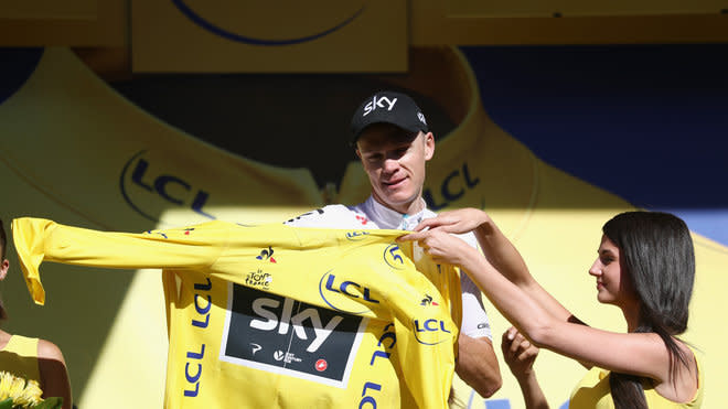 Christopher Froome erobert das Gelbe Trikot zurück