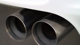 BMW M3 M Performance exhaust