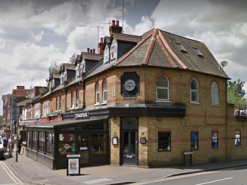 Sucursal de Pizza Express en Woking (Google)