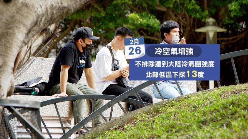 今晚起變天！　明北台灣低溫14度　「這天起」冷空氣再增強