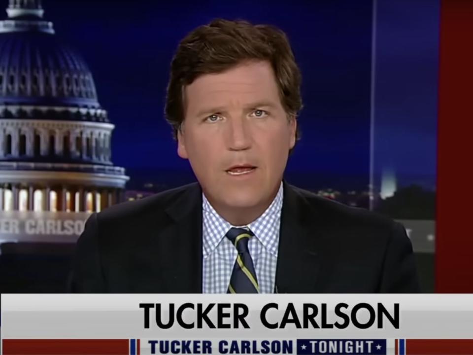 Tucker Carlson.