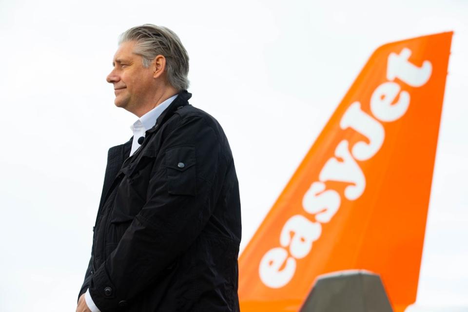 EasyJet chief executive Johan Lundgren (David Parry/PA) (PA Archive)