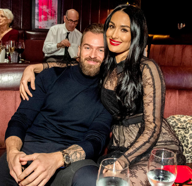 Nikki Bella and Artem Chigvintsev Dress Up for Date Night in L.A.