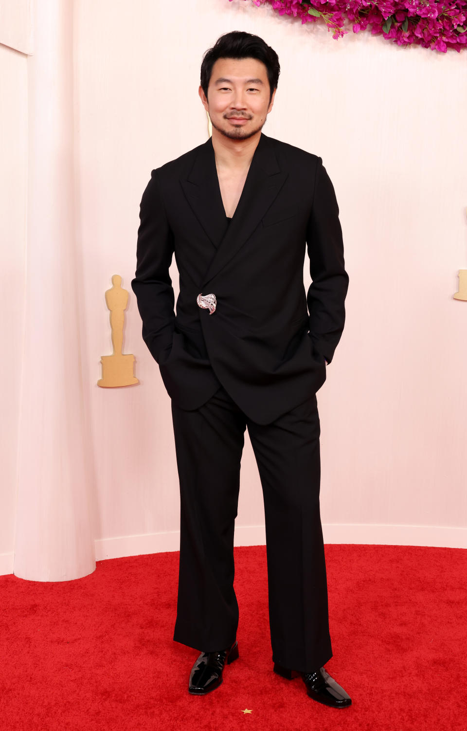 HOLLYWOOD, CALIFORNIA - MARCH 10: Simu Liu attends the 96th Annual Academy Awards on March 10, 2024 in Hollywood, California. (Photo by John Shearer/WireImage)