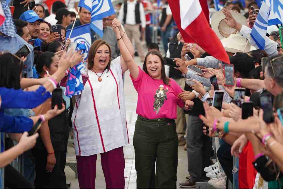 Gira de Xóchitl Gálvez tropieza con la ruptura de su alianza en Coahuila