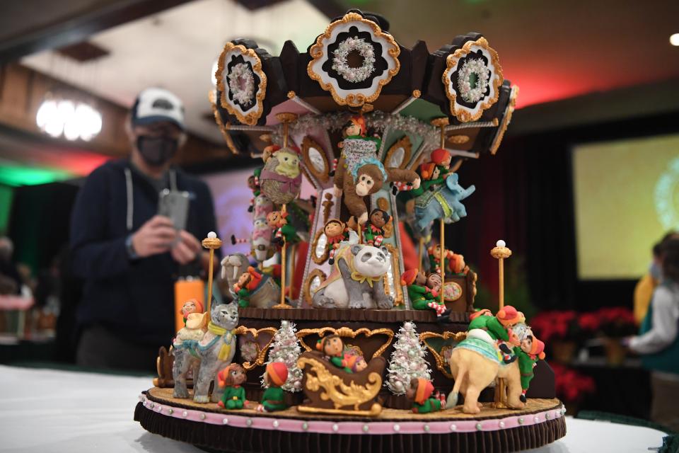 The winners of the National Gingerbread Competition were announced at the Grove Park Inn in Asheville November 22, 2021.