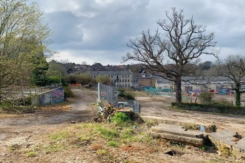 The Saxonvale site in Frome in early-2021