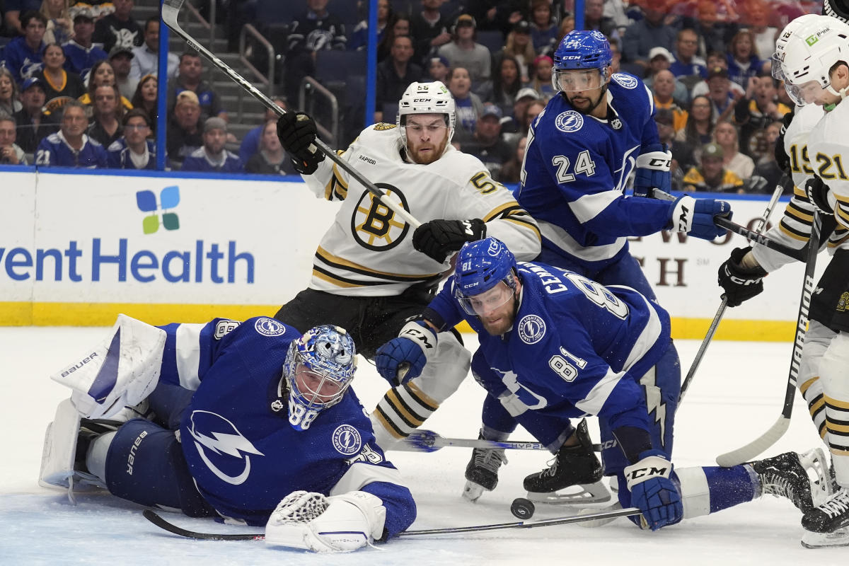 Brayden Point punktet, Andrei Vasilevskiy stoppt 23 und die aufstrebenden Lightning schlagen die Bruins mit 3:1