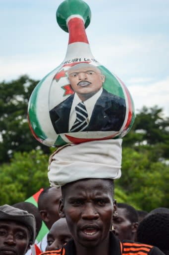 Supporters of Burundi?s ruling party have used colourful ways to promote President Pierre Nkurunziza