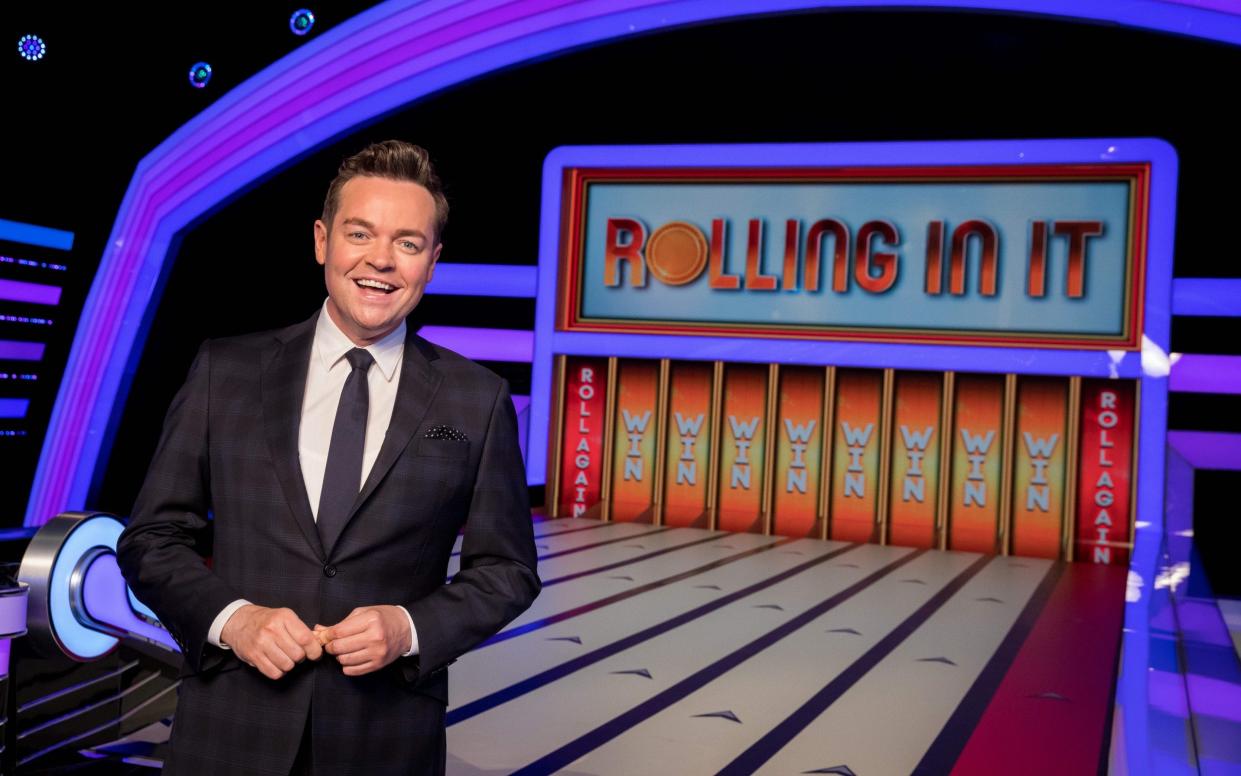 Stephen Mulhern hosts Rolling In It - Tom Dymond/ITV