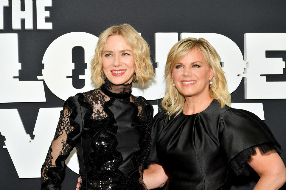 NEW YORK, NEW YORK - JUNE 24: Naomi Watts and Gretchen Carlson attend "The Loudest Voice" New York Premiere at Paris Theatre on June 24, 2019 in New York City. (Photo by Dia Dipasupil/WireImage,)