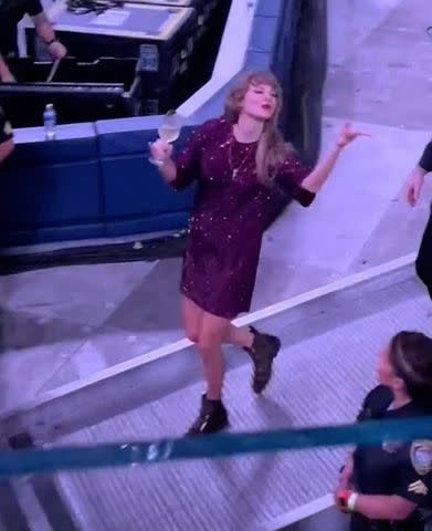 <p>Mega Agency</p> Taylor Swift on Aug. 9, 2023 in Los Angeles