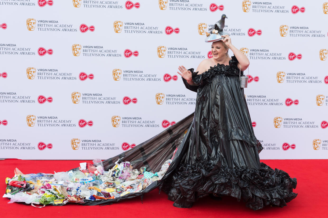 Daisy May Cooper attends the Virgin Media British Academy Television Awards ceremony at the Royal Festival Hall on 12 May, 2019 in London, England. (Photo by WIktor Szymanowicz/NurPhoto via Getty Images)