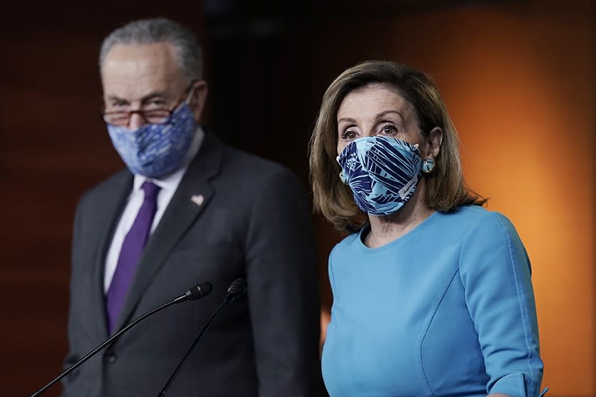 Nancy Pelosi and Chuck Schumer