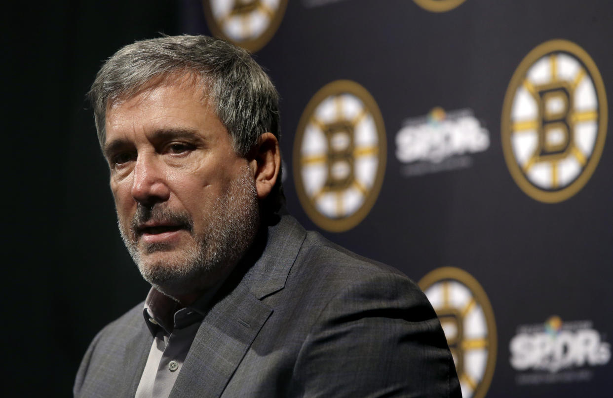 Boston Bruins president Cam Neely said the team “dropped the ball