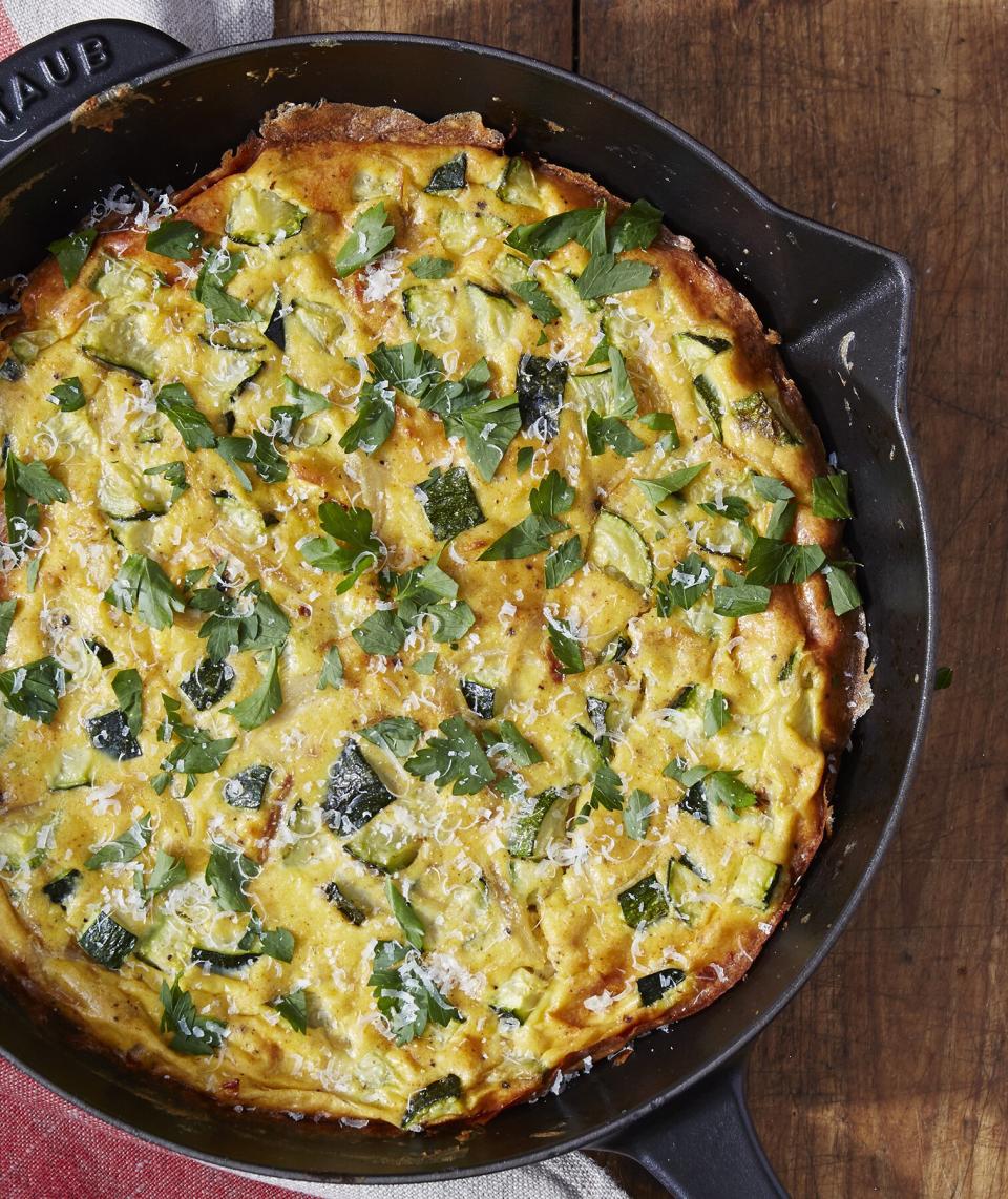 Zucchini Parmesan Frittata