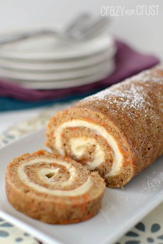 Carrot Cake Roll