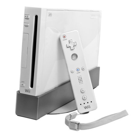 The original Nintendo Wii.