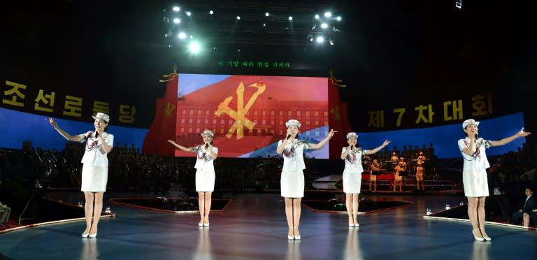 The leader of North Korea's all-female Western-style Moranbong band was supposed to head the advance team to inspect venues