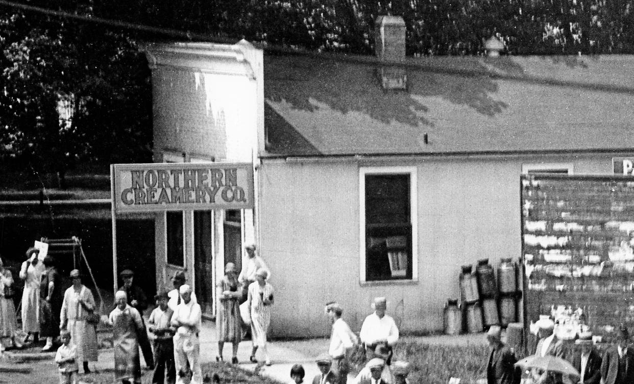 Northern Creamery Company building on Clinton Street.