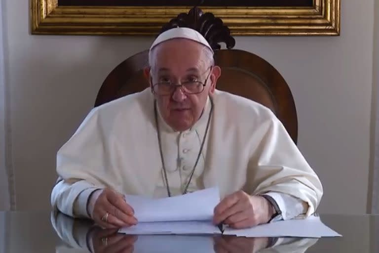 El videomensaje del papa Francisco a los movimientos sociales