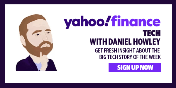 Subscribe to the Yahoo Finance Tech Newsletter.