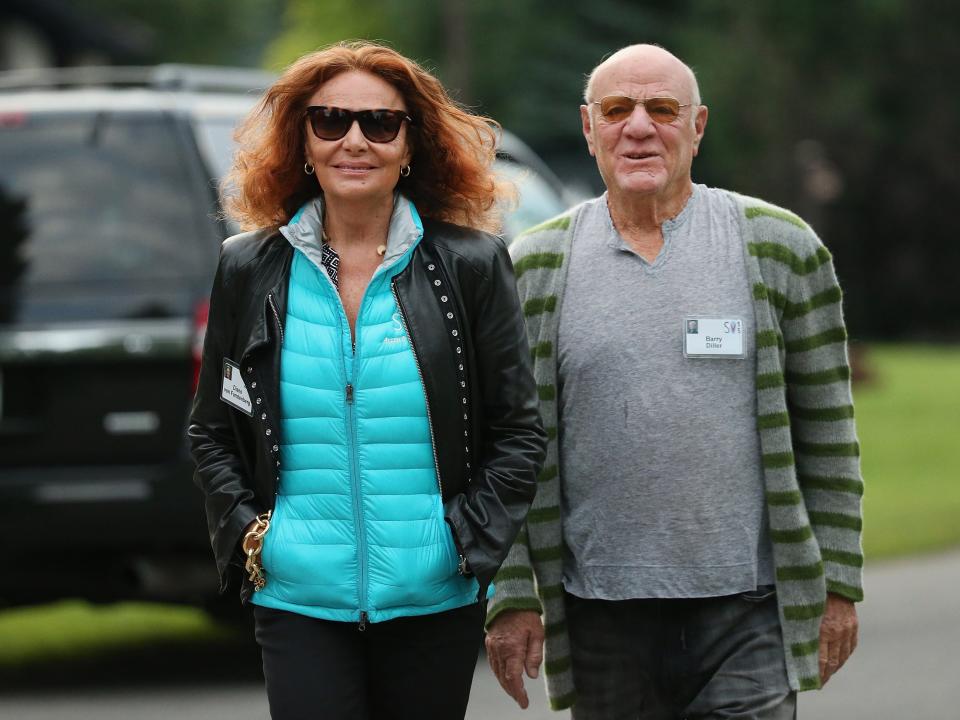 Barry Diller Diane Von Furstenberg