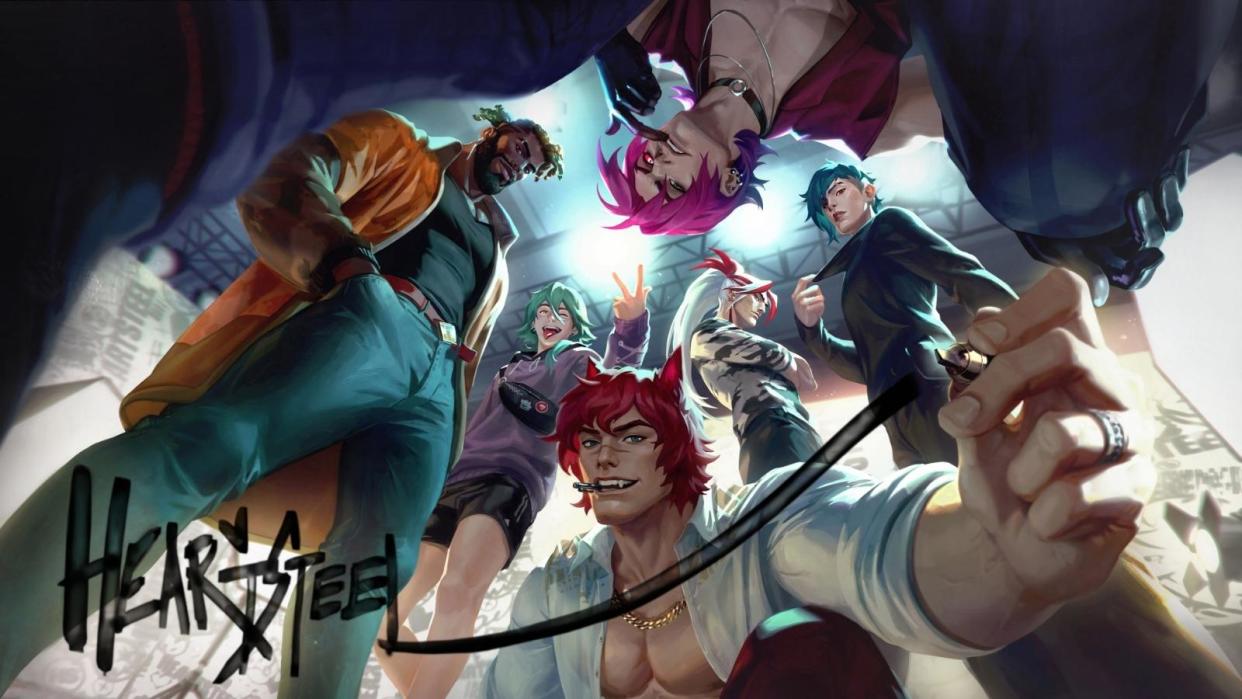 Heartsteel is a new boy band by Riot Games for League of Legends. (Photo: Riot Games)