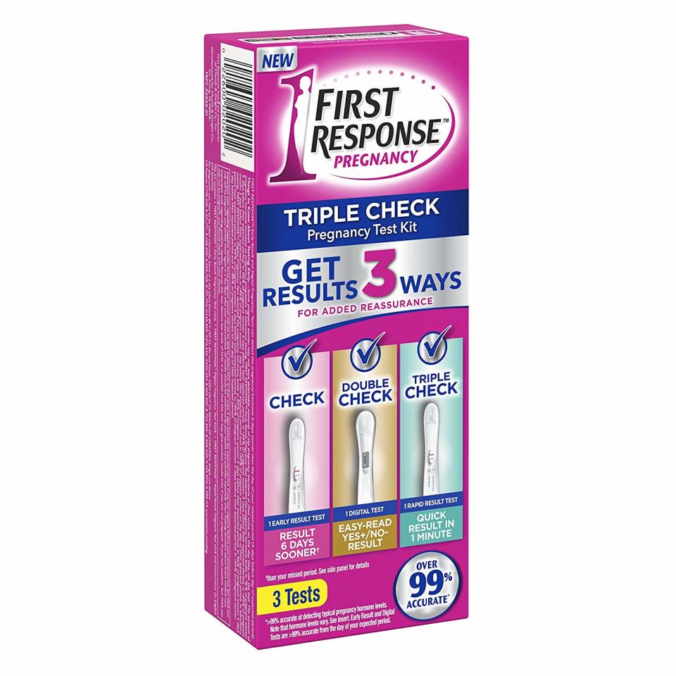 Mama's Little Helpers: First Response Triple Check Pregnancy Test