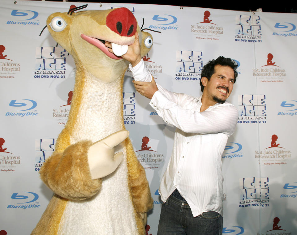 <p>John Leguizamo is charming as Sid, the sloth, in the popular <em>Ice Age</em> saga.</p>